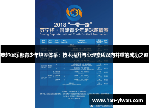 英超俱乐部青少年培养体系:技术提升与心理素质双向并重的成功之道 英超俱乐部青少年培养体系:技术提升与心理素质双向并重的成功之道